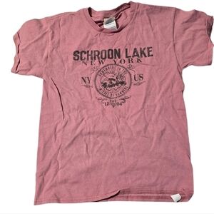 Pink Schroon Lake New York T-Shirt